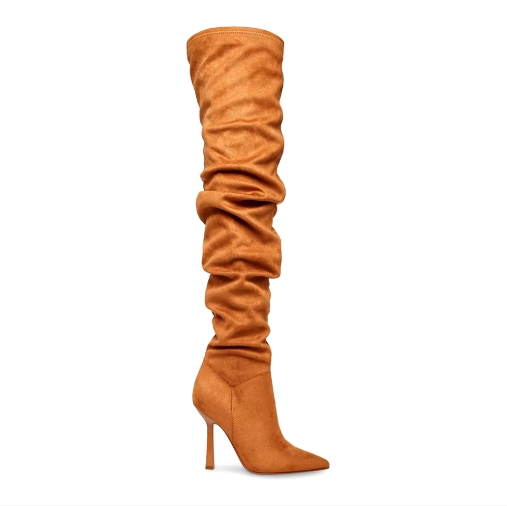 KNEE HIGH Boots New Suede